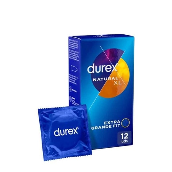 Durex Preservativos Natural XL X12